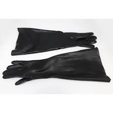 cotton lined rubber sandblasting gloves
