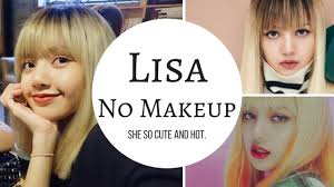 lisa blackpink no makeup you