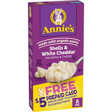 annie s clic cheddar macaroni and