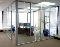 All Glass Wall Office Nxtwall View