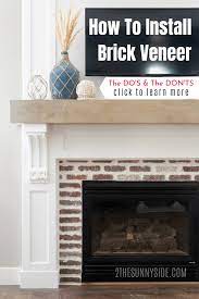 Fireplace Mantel Surround Brick