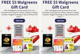 5 walgreens gift cards