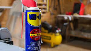 wd 40 hack to get oil spots off