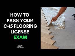 p your c 15 flooring license exam
