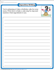 6th grade writing prompts worksheets