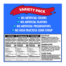 capri sun variety pack with fruit punch