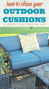 8 cleaning outdoor cushions ideas