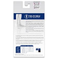 Truform Medical Compression Socks For Men And Women 8 15 Mmhg Knee High Over Calf Length White X Small