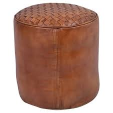 Leather Ottomans Livingstyles