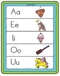Kindergarten Long Vowel Sounds Matching Games Printables