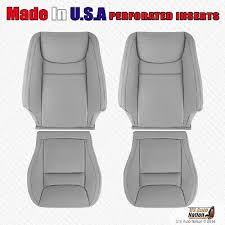 Passenger Leather Seat Cover Gray