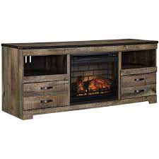 trinell fireplace tv stand w446 68