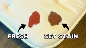 remove blood stains from a mattress