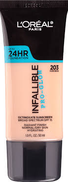 infallible pro glow foundation for dry