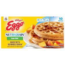 eggo waffles nutri grain low fat