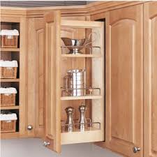 Shop kitchen cabinets at lowe's canada online store: Rev A Shelf Kitchen Upper Cabinet Pull Out Organizer Available With Or Without Soft Close Slides Kitchensource Com