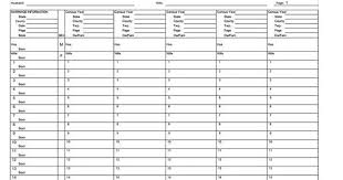 Census Comparison Worksheet Xlsx Genealogy Forms