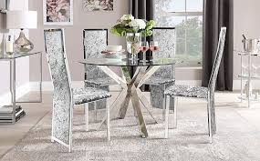 Round Dining Table 4 Celeste Chairs