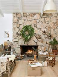 35 stylish stone fireplace ideas to