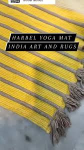 harbal cotton yoga mat at rs 2500 piece