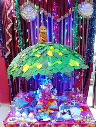 our eco friendly ganpati decoration
