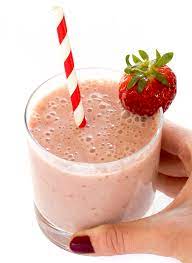 strawberry banana smoothie easy 5