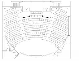 Seating Map Campbell Department Of Music