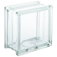 glass block with hole 6 x 6 hobby