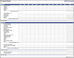 Free Small Business Budget Spreadsheet Template Expense Spreadsheet