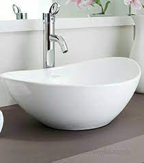 ceramic table top basin in sinks