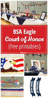 Bsa Eagle Court Of Honor Free Printables Tip Junkie
