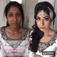 zainab walima bride hair and makeup