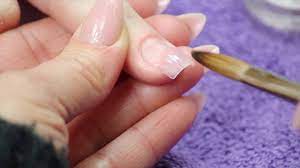 nsi nails how to apply acrylic over a