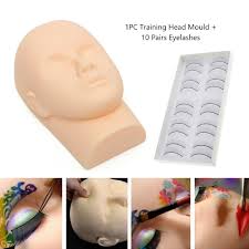 face painting make up training head