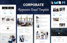 Corporate Responsive Newsletter Template Newsletter Template