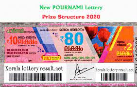 Kerala state government conducting kerala lotteries as seven weekly lotteries a week and six bumper lotteries a year at various price ranges through kerala state kerala lottery ticket cost  weekly lottery and bumper lottery . Sunday New Pournami Kerala Lottery Prize Structure 2020 Off Kerala Lottery Today Result 5 4 2021 Win Win W 610 Ticket Result