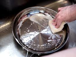 how to clean stainless steel cookware