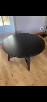Black Ikea Coffee Table Kragsta In