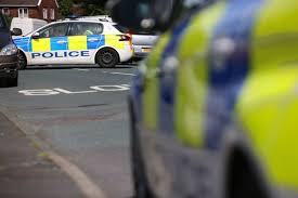 road closed in leyland after car