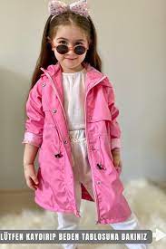 Pink Kids Trench Coats Styles S
