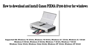 Scatola derivazione pilote ip55 100x100x50 entrate stagne 6xø25 aggiunto al carrello!! How To Download And Install Canon Pixma Ip100 Driver Windows 10 8 1 8 7 Vista Xp Youtube