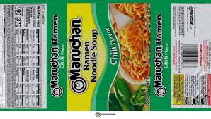 maruchan ramen noodle soup chili flavor