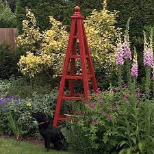 Large Wooden Garden Obelisks Accoya