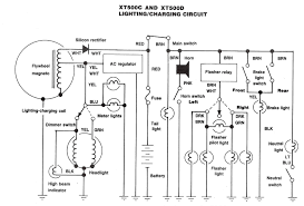 Yamaha xt225 l/lc owner's manual (en, 5.7 mb). Xt500 Electrical2