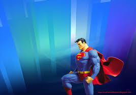 desktop wallpaper of superman statue