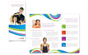 personal trainer brochure template