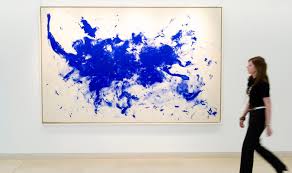 the inspiration behind yves klein blue