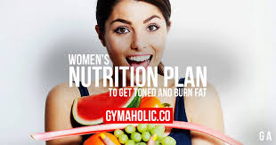 women s nutrition plan to get toned and
