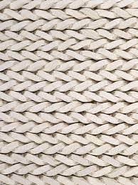 braided pile knotted felt rug