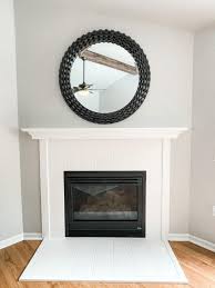 Painting Fireplace Tile Ridiculously